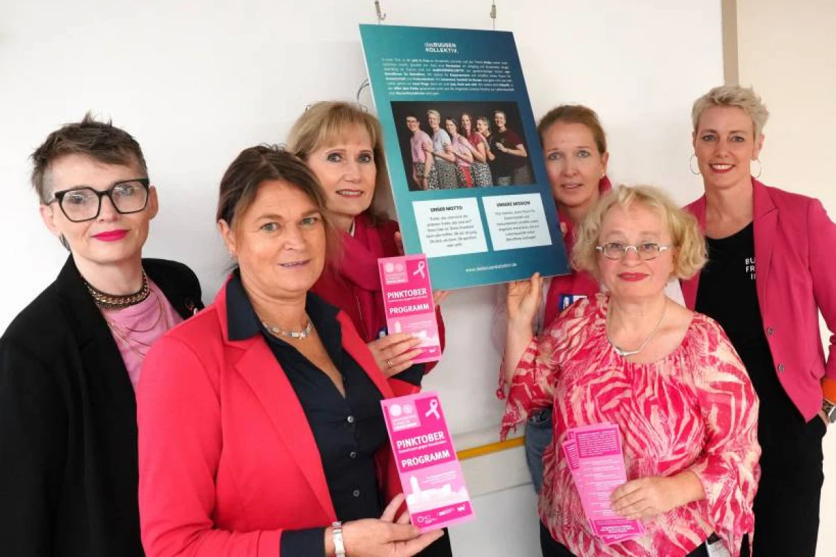 Bright pink ushers in Breast Cancer Month
