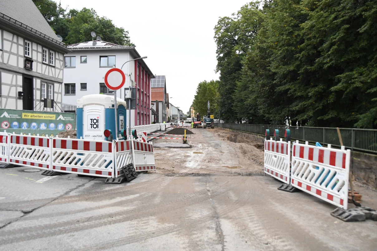 Sanierung der Hauptstraße: Erhöhtes Verkehrsaufkommen vor allem in ...