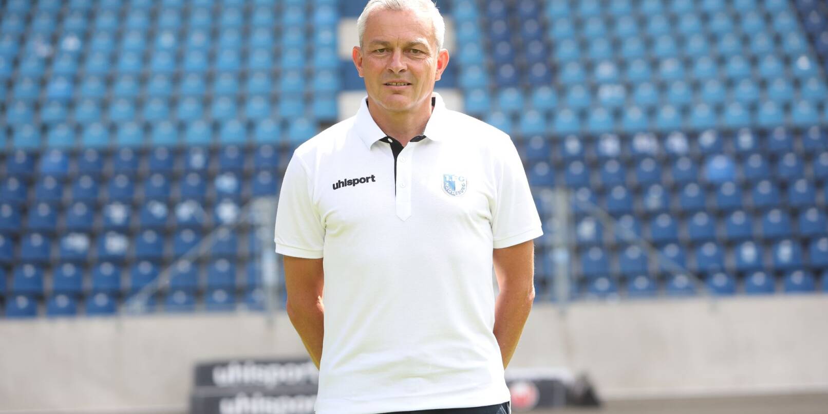 Fototermin 1.FC Magdeburg. Christian Hock (Sportkoordinator) verlässt den FCM.