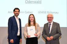 Landesverband der Freien Berufe: Bestnote für Ann-Kathrin Gaber aus Birkenau
 Landesverband der Freien Berufe: Bestnote für Ann-Kathrin Gaber aus Birkenau