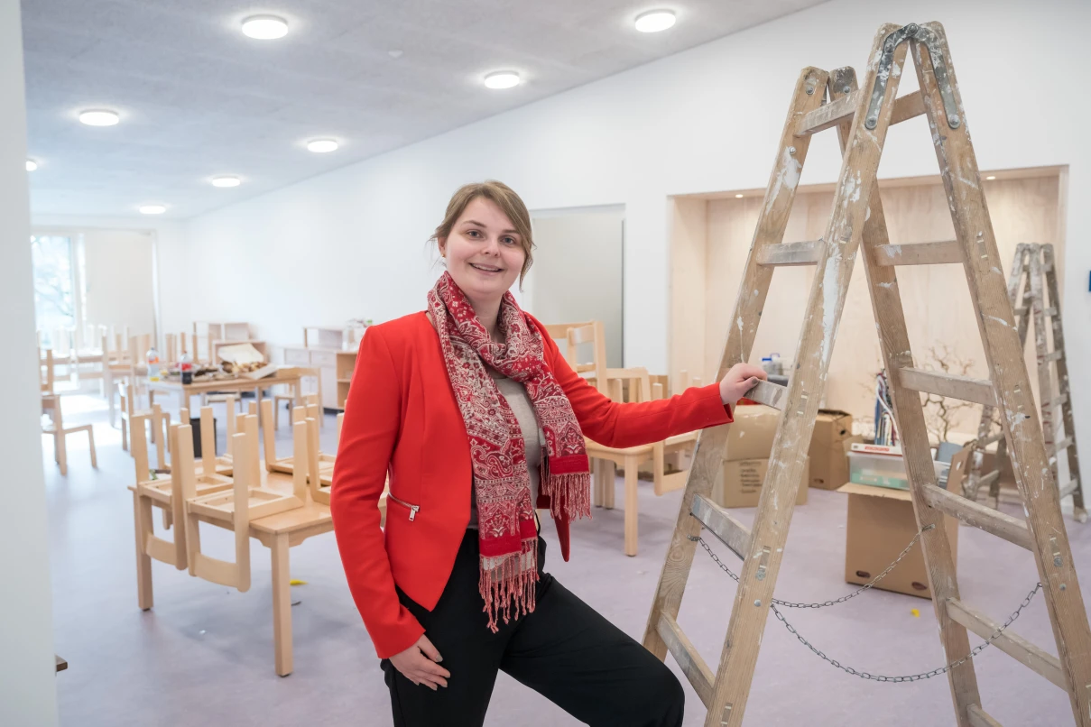Daycare center at the Markusturm in Weinheim: Now children's laughter ...