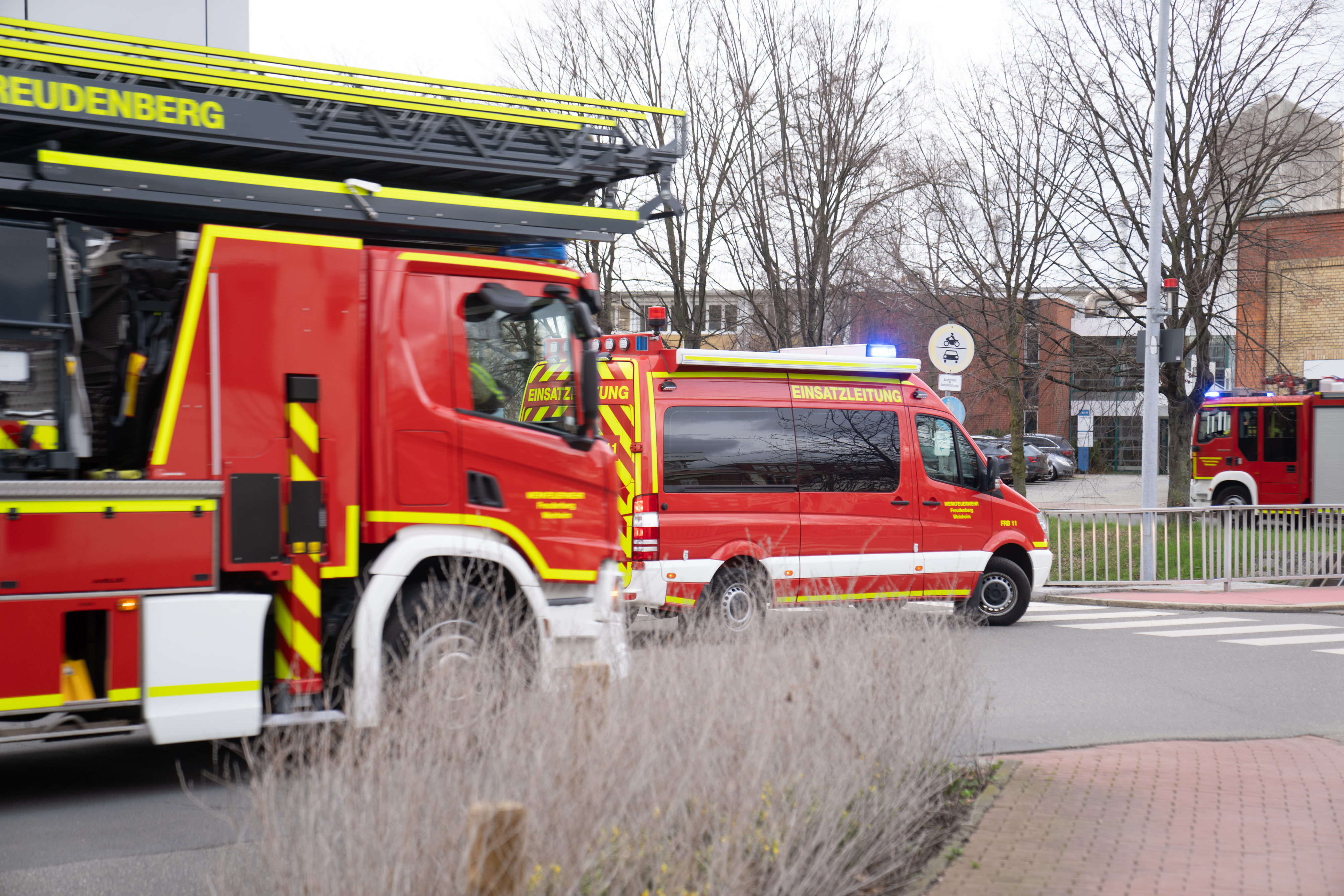 Große Einsatzübung im Industriepark Weinheim
