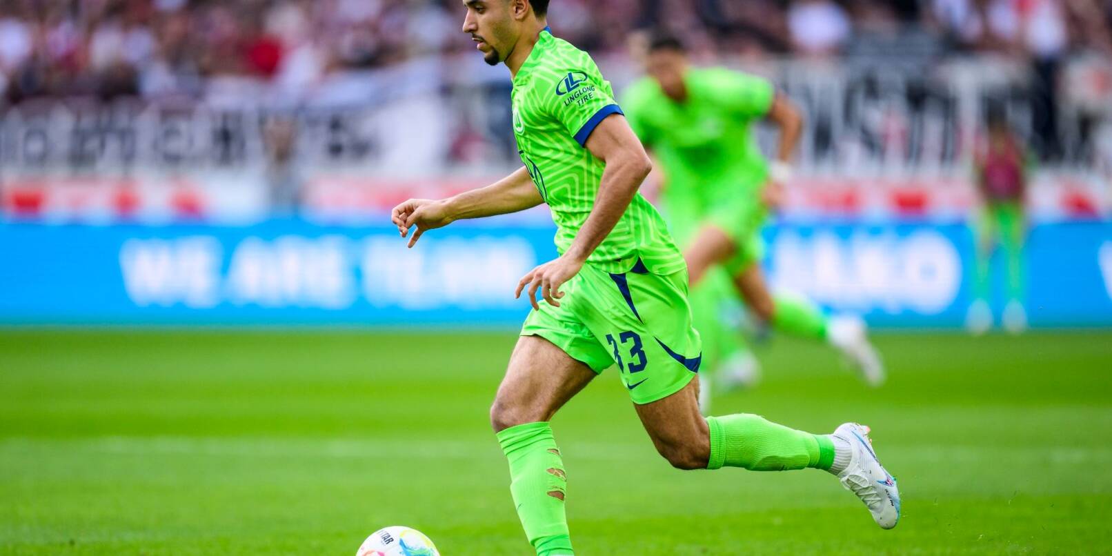 Wolfsburgs Omar Marmoush wechselt im Sommer zu Eintracht Frankfurt.