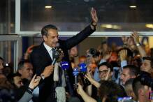 Konservative feiern Erdrutschsieg in Griechenland
